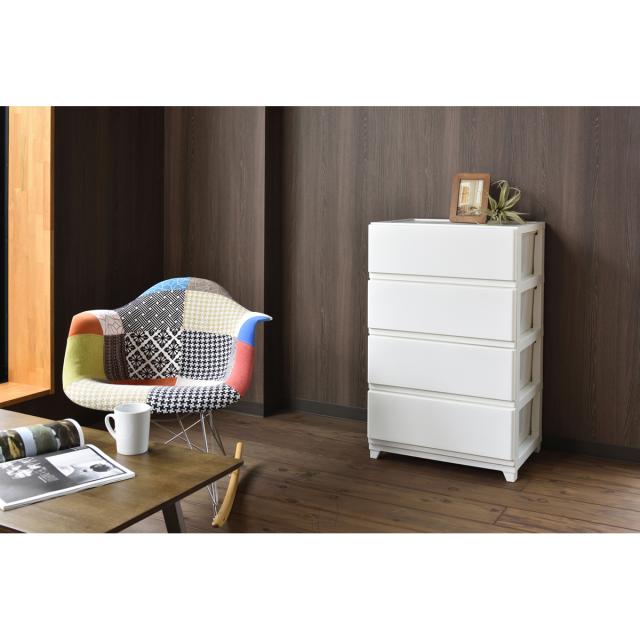 JEJ デコニーシーヴォワイド 4段 ホワイト 106900