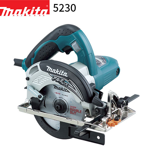 マキタ 電気マルノコ 5230 AC100V ダブルスリットチップソー付 makita 電動 丸ノコ