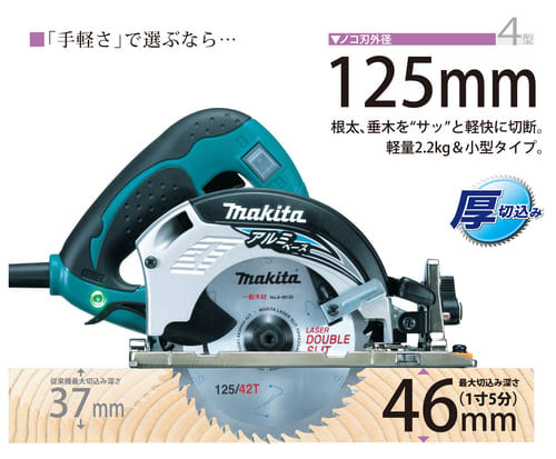 マキタ 電気マルノコ 5230 AC100V ダブルスリットチップソー付 makita 電動 丸ノコ_1