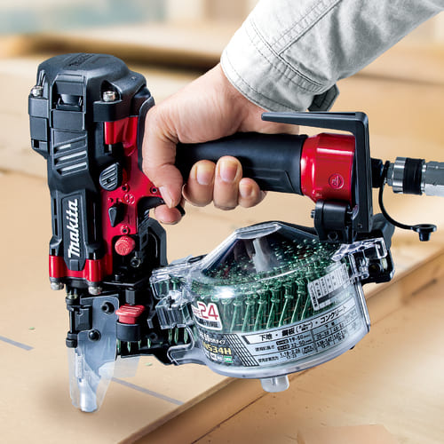 マキタ 高圧エア釘打 AN534H 50mm プラスチックケース付き makita エアー釘打_3