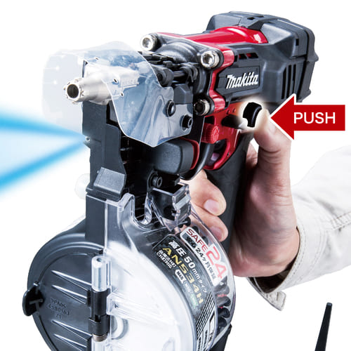 マキタ 高圧エア釘打 AN534H 50mm プラスチックケース付き makita エアー釘打_6