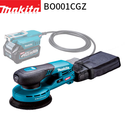 マキタ 40Vmax 充電式 ランダムオービットサンダ 125mm BO001CGZ 【バッテリ・充電器 別売】 makita DIY 充電式 コードレス バッテリー 工具 電動 研磨 電動工具 サンダー プロツール