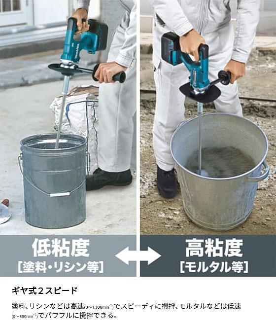 マキタ UT130DZSP 充電式 カクハン機 18V 【モーター部のみ】makita 電動 コードレス 工具 攪拌 攪拌機 かくはん かくはん機_3