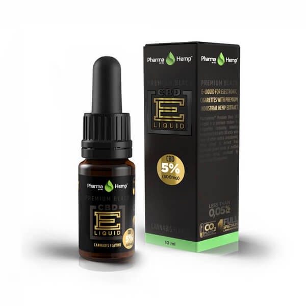 海外発送不可 メール便送料無料 Cbd リキッド 高濃度 Pharmahemp Premium Black ファーマヘンプ プレミアム ブラック 5 500mg 純度 の通販はau Pay マーケット サンエスラインwowma店