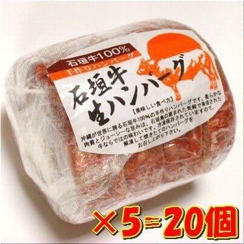 石垣牛100%ハンバーグ 20個 冷凍