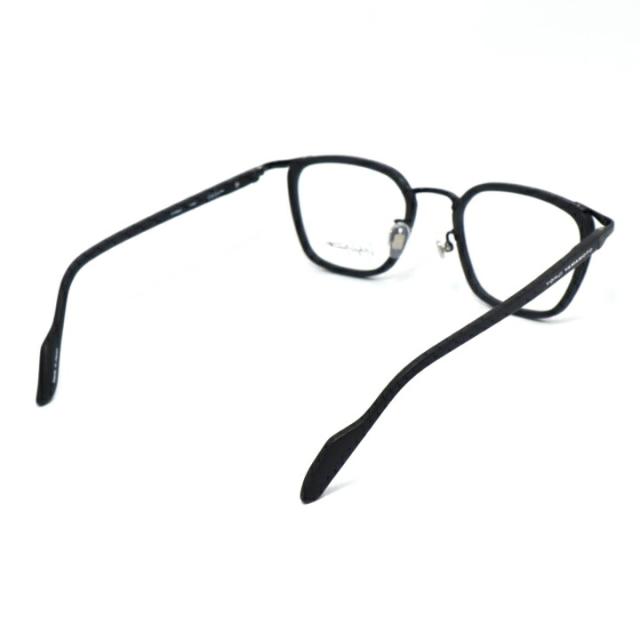 Yohji Yamamoto ヨウジヤマモトクラシック 眼鏡 メガネ フレーム サングラス19-0098-3 サイズ50 度付可マットブラック/ブラックリビジョン製レンズでお好きなサングラス作成可能
