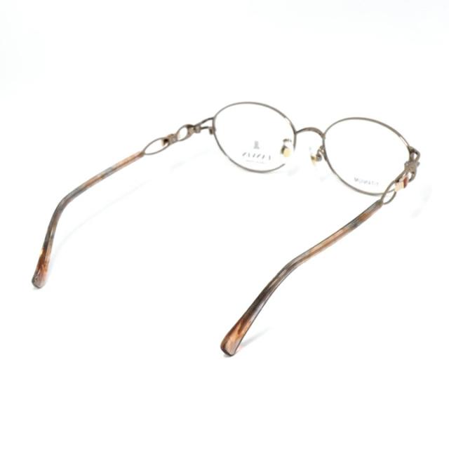 LANVIN ランバン日本製 made in Japan眼鏡 メガネ フレーム サングラスVLC587J-0C1L-50　度付可ブラウンリビジョン製レンズでお好きなサングラス作成可能