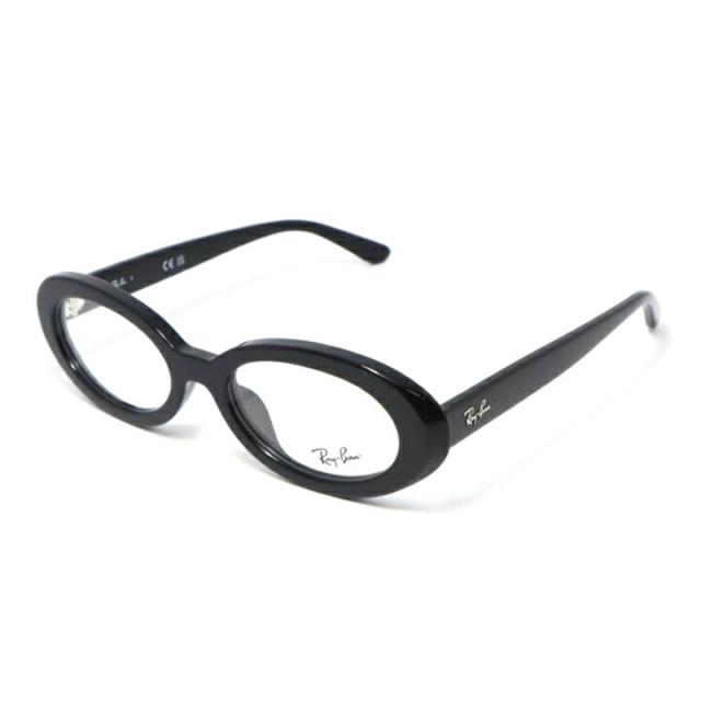RayBan レイバン RB2223VF-2000-52サングラス 眼鏡 メガネRX2223VF-2000-52 ブラック黒 黒縁 オーバル