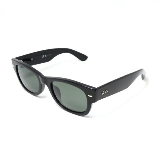 RayBan レイバン RB0832SF-60158-55偏光レンズ 偏光サングラス ポラMEGA WAYFARER II メガウェイファーラー2ブラック RB0832SF-601/31-55G-15 Dark Green