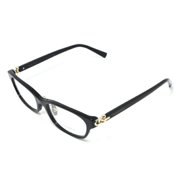 TIFFANY&CO ティファニーレディース 眼鏡 メガネ フレーム サングラスTF2291D-8001-53 度付可ブラック / ゴールド