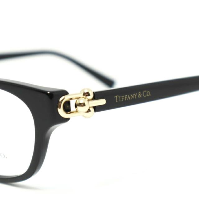 TIFFANY&CO ティファニーレディース 眼鏡 メガネ フレーム サングラスTF2291D-8001-53 度付可ブラック / ゴールド
