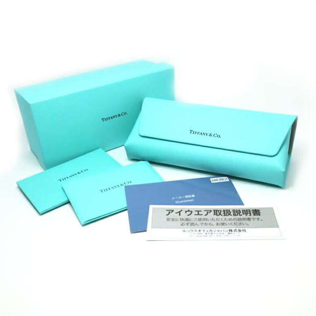 TIFFANY&CO ティファニーレディース 眼鏡 メガネ フレーム サングラスTF2291D-8001-53 度付可ブラック / ゴールド