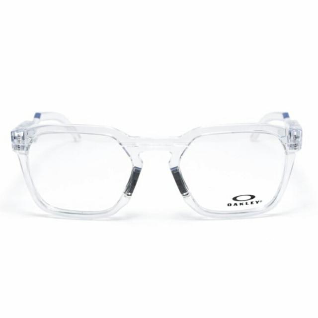 OAKLEY オークリー OX8208-0252眼鏡 メガネ フレーム サングラスHSTN SQ RX ハウストンスクエアクリア 透明 トランスペアレントユニバーサルフィット 日本人でも掛けやすい　度付可