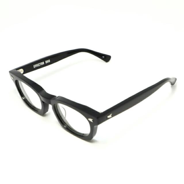 EFFECTOR エフェクタークラシック 眼鏡 メガネ フレーム サングラスDUO-BK 度付可ブラック デュオ duo_2