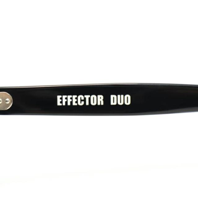 EFFECTOR エフェクタークラシック 眼鏡 メガネ フレーム サングラスDUO-BK 度付可ブラック デュオ duo_4