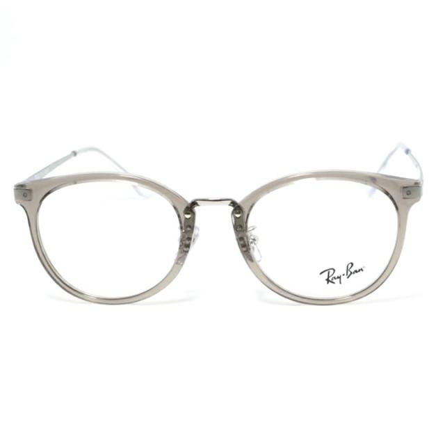 RayBan レイバン RB7266D-8125-49サングラス アジアンフィット メガネRB7266D-8125-49 クリアグレー メタルメンズ レディース 兼用 フレーム