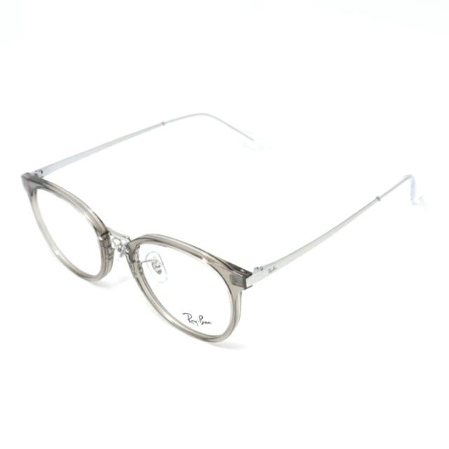 RayBan レイバン RB7266D-8125-49サングラス アジアンフィット メガネRB7266D-8125-49 クリアグレー メタルメンズ レディース 兼用 フレーム