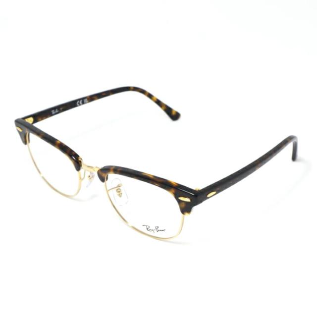 RayBan レイバン RB5154-8287-53サングラス 眼鏡 メガネRX5154-8287-53 ハバナ ゴールドClubmaster クラブマスター