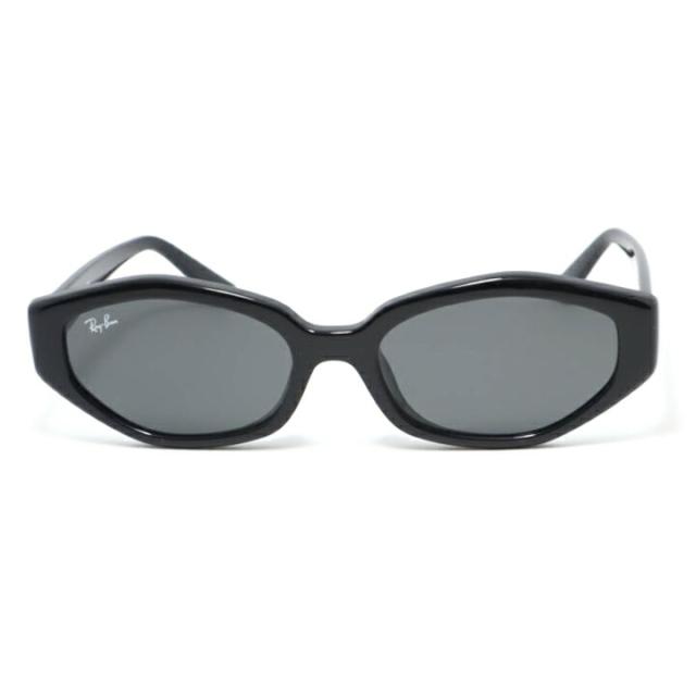 RayBan レイバン RB4473D-667787-56サングラス 眼鏡 メガネRB4473D-6677/87-56 ブラックツヤありブラック ダークグレー