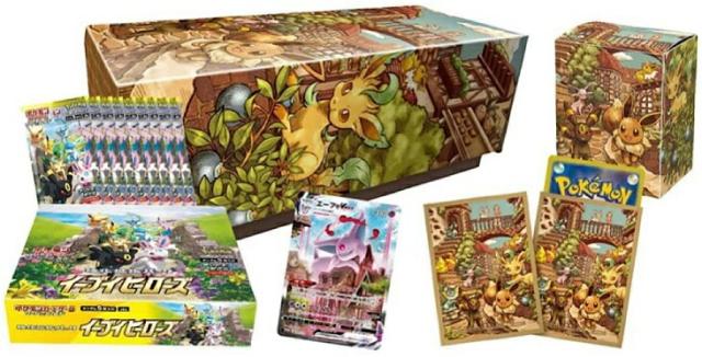 ポケモンカードゲーム ソード シールド 強化拡張パック イーブイヒーローズ イーブイズセットの通販はau Pay マーケット プレミアムセレクト