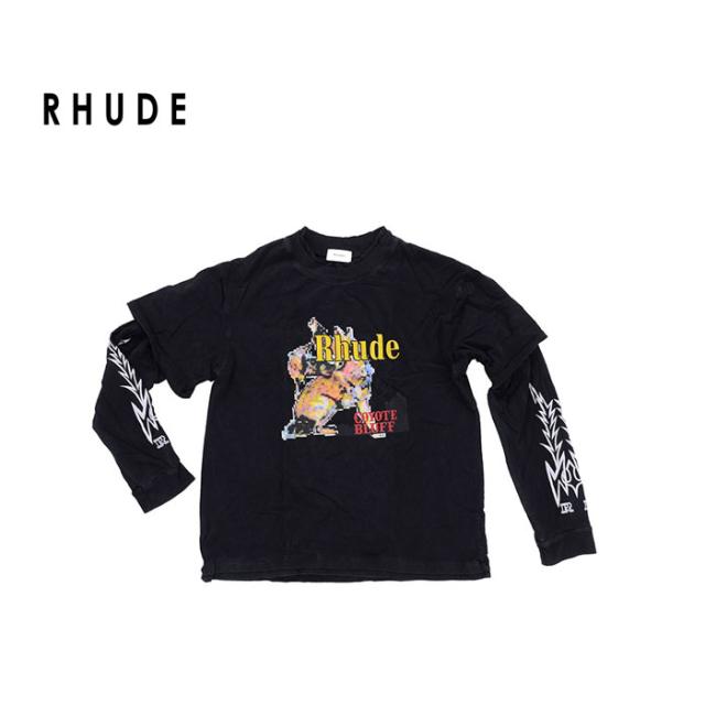 RHUDE ルード Rhude Coyote Tee?01ATL04301 メンズ 長袖 スウェット トレーナー otr3170 NKN