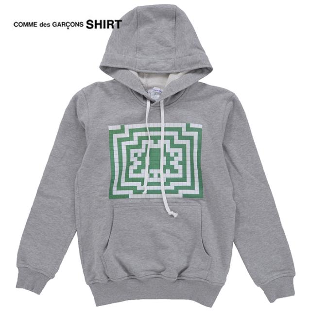 COMME des GARCONS SHIRT コムデギャルソン シャツ Pixel hoodie FJ-T006-W22-1　ピクセルフーディー パーカー  com0043の通販は