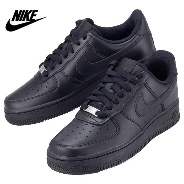 NIKE ナイキ WMNS AIR FORCE 1’07 エアフォース DD8959 001 レディース スニーカー ブラック 黒 nike1981