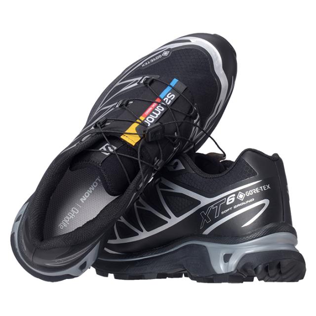 Salomon XT6 サロモンブラック/シルバー GORE-TEX 27.5 SALOMON XT-6 GTX Black/Black/Ftw Silver（サロモン XT-6 GTX