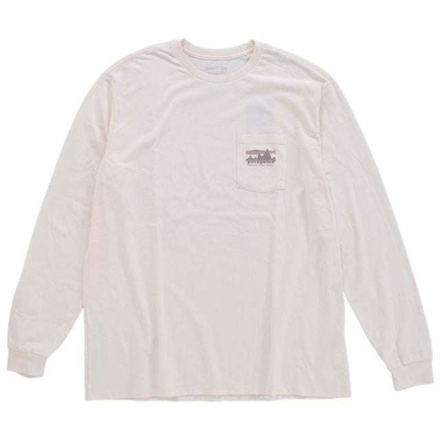 Patagonia パタゴニア Ms L/S 73 SKYLINE POKET スカイライン ポケット 37743 メンズ ロングTシャツ 長袖 売れ筋アイテム バーチホワイト ブラック メール便 pat0266_3