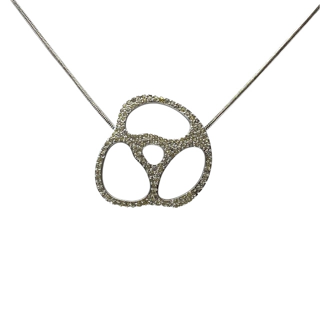 SWAROVSKI スワロフスキー ネックレス ペンダント アクセサリー ラインストーン シルバー クリスタル