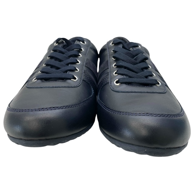 ドルチェ&ガッバーナ CS0919 ドルガバ D&G スニーカー ローカット ロゴ レザー ネイビー DOLCE&GABBANA [サイズ9(約28cm)] ドルチェ&ガッバーナ CS0919 ドルガバ D&G スニーカー ローカット ロゴ