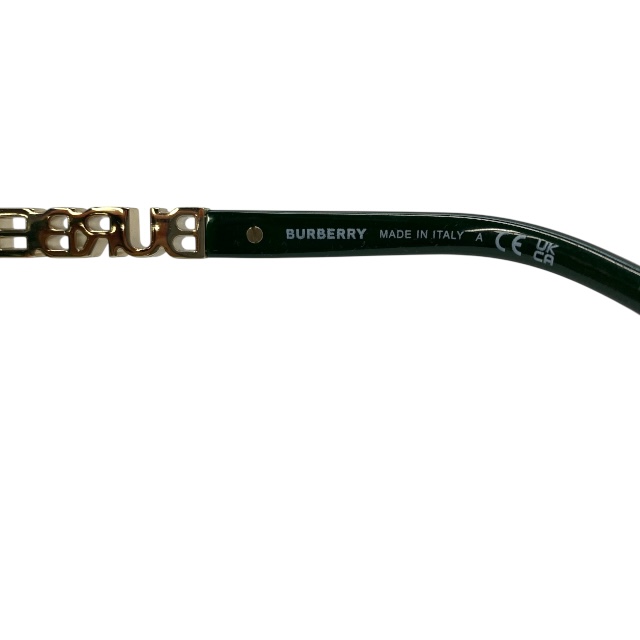 バーバリー B 4409 4038/8E 51□21 140 2N サングラス アイウェア ロゴ プラスチック グリーン ゴールド BURBERRY_6