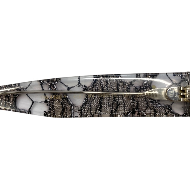 ドルチェ&ガッバーナ ドルガバ D&G DG4320-F 3161/6V サングラス アイウェア レースプリント ラウンド ロゴ シルバー グレー DOLCE&GABBANA_7