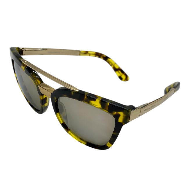 ドルチェ&ガッバーナ ドルガバ D&G DG4269 2969/5A サングラス アイウェア キャットアイ カラーレンズ ロゴ べっ甲 DOLCE&GABBANA