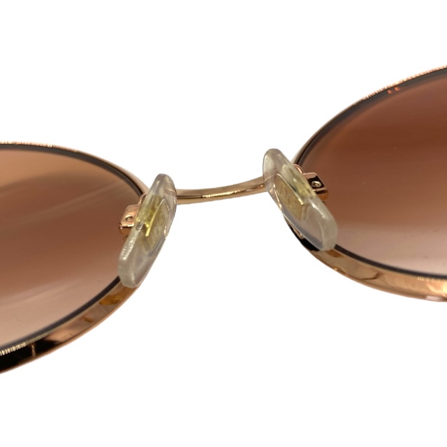 ドルチェ&ガッバーナ ドルガバ D&G DG2155 1293/13 サングラス アイウェア ラウンドフレーム ゴールド ピンク ロゴ DOLCE&GABBANA_5