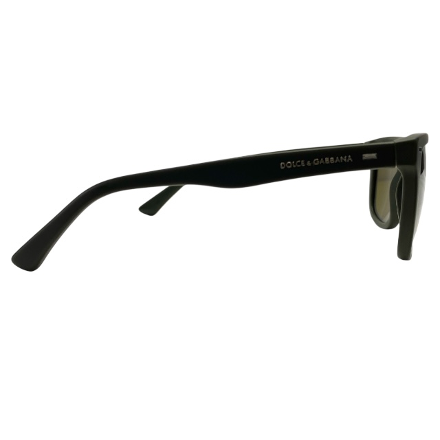 ドルチェ&ガッバーナ ドルガバ D&G DG4238 2907/73 サングラス アイウェア スクエアフレーム マット ブラック ロゴ DOLCE&GABBANA_4