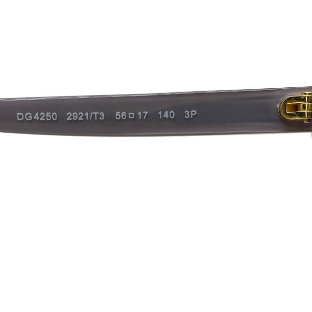 ドルチェアンドガッバーナ ドルガバ DG4250 2921/T3 56□17 140 サングラス アイウェア キャットアイ DOLCE&GABBANA_8
