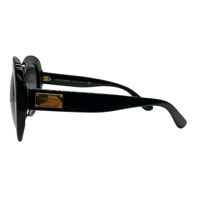 ドルチェ&ガッバーナ ドルガバ D&G DG4295-F 501/8G サングラス アイウェア ラウンド ブラック ロゴ DOLCE&GABBANA_2