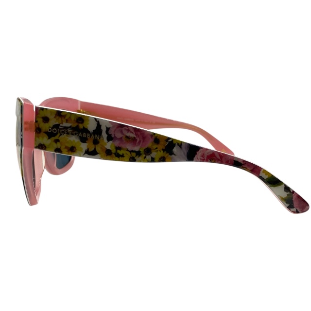 ドルチェ&ガッバーナ ドルガバ D&G DG4231 2939/5R サングラス アイウェア ミラーレンズ フラワー ピンク ロゴ DOLCE&GABBANA_2