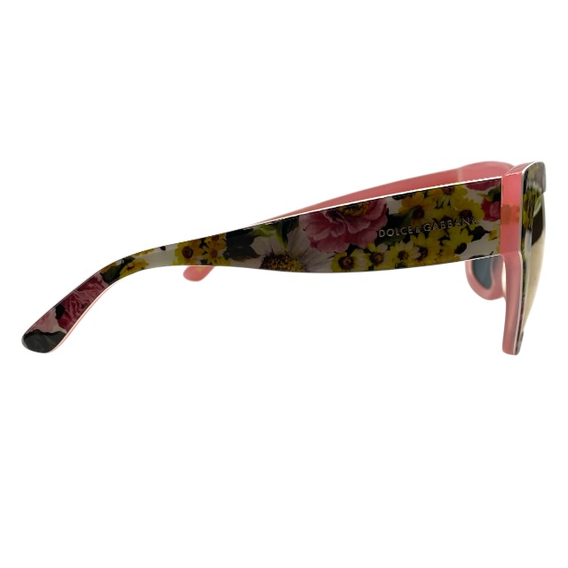 ドルチェ&ガッバーナ ドルガバ D&G DG4231 2939/5R サングラス アイウェア ミラーレンズ フラワー ピンク ロゴ DOLCE&GABBANA_4
