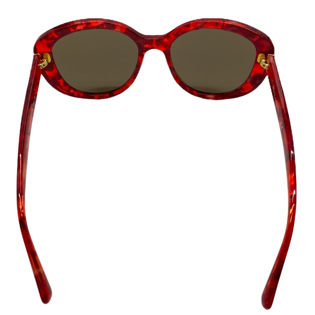 ドルチェ&ガッバーナ ドルガバ DG4248 2923/73 55□19 140 サングラス アイウェア レッド ラウンドフレーム DOLCE&GABBANA_3