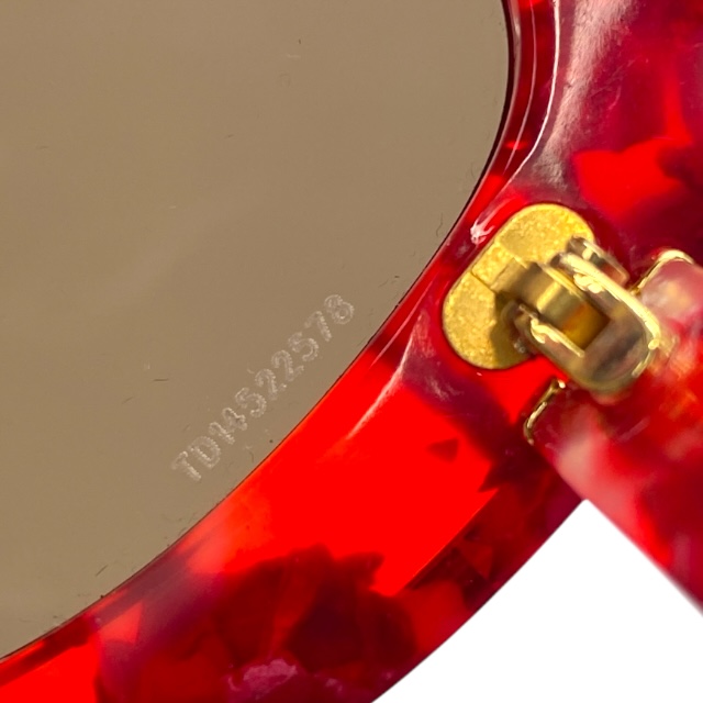 ドルチェ&ガッバーナ ドルガバ DG4248 2923/73 55□19 140 サングラス アイウェア レッド ラウンドフレーム DOLCE&GABBANA_8