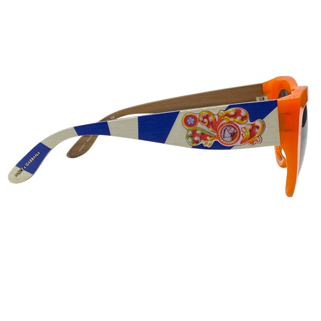 ドルチェ&ガッバーナ ドルガバ D&G DG4278-F 3046/8G 2923/73 52□21 145 3N シチリアン カレット サングラス アイウェア DOLCE&GABBANA_4