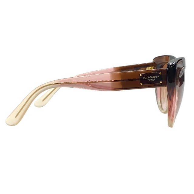ドルチェ&ガッバーナ ドルガバ D&G DG4287-F 3060/13 53□21 140 2N サングラス アイウェア キャットアイ ボルドー DOLCE&GABBANA_4