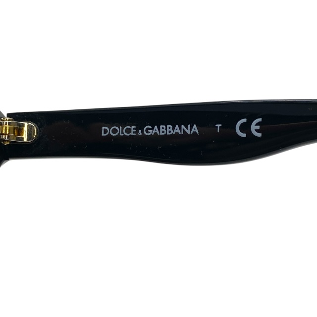 ドルチェ&ガッバーナ ドルガバ DG4237 3019/8G 47□15 130 3N サングラス アイウェア ブラック フラワー ラウンドフレーム DOLCE&GABBANA_6