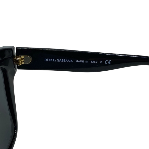 ドルチェ&ガッバーナ ドルガバ D&G DG4286-F 3079/87 サングラス アイウェア ハウンドトゥース スクエア ブラック ロゴ DOLCE&GABBANA_5