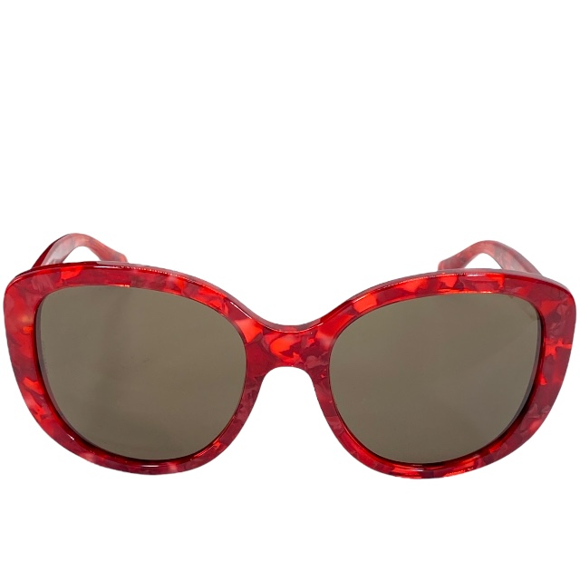 ドルチェ&ガッバーナ ドルガバ DG4248 2923/73 55□19 140 サングラス アイウェア レッド ラウンドフレーム DOLCE&GABBANA_1