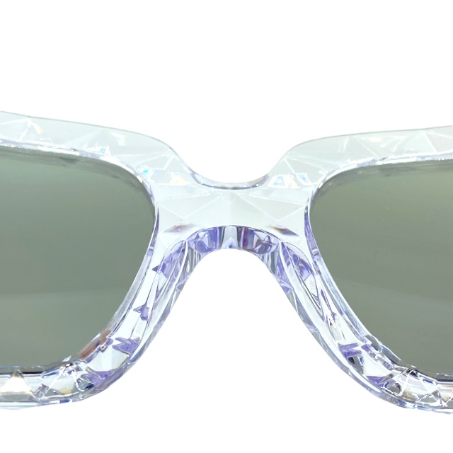ドルチェ&ガッバーナ ドルガバ D&G DG6111 3133/6G 51□22 135 3N サングラス アイウェア スクエア クリスタル調 クリア DOLCE&GABBANA_8