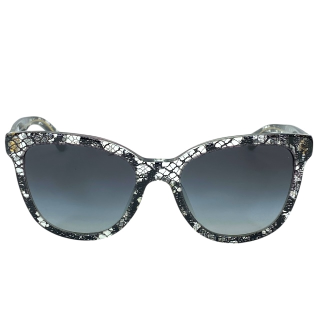 ドルチェ&ガッバーナ ドルガバ D&G DG4190-A 1901/8G 54□19 140 3N サングラス アイウェア ブラック クリア ロゴ DOLCE&GABBANA_1