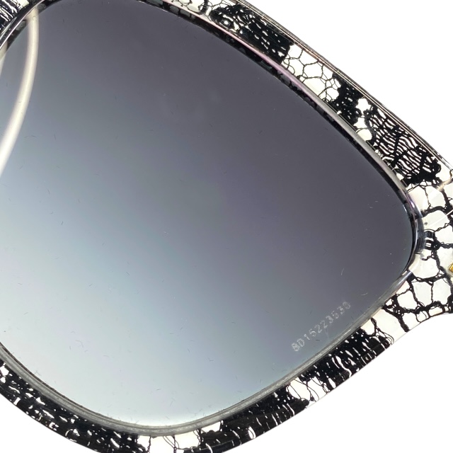 ドルチェ&ガッバーナ ドルガバ D&G DG4190-A 1901/8G 54□19 140 3N サングラス アイウェア ブラック クリア ロゴ DOLCE&GABBANA_8